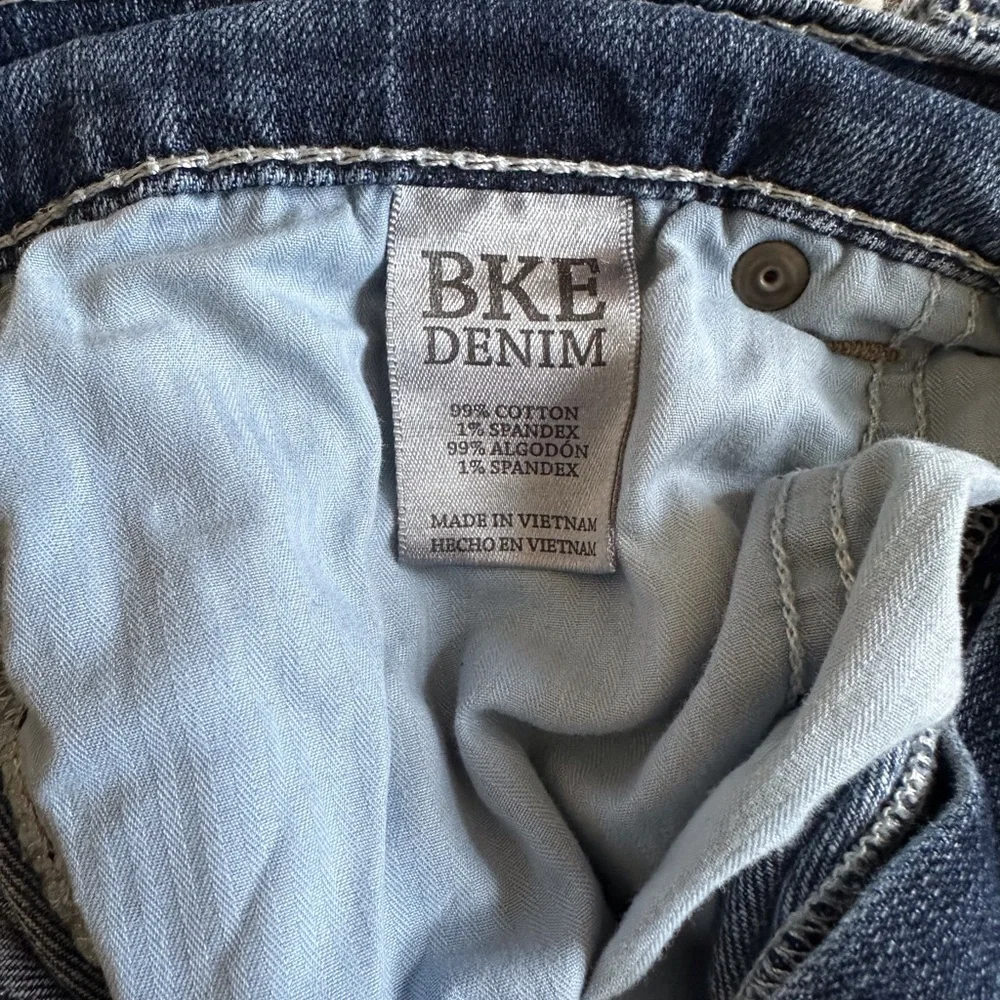 Men’s BKE Tyler Bootleg Jeans 30R Medium Wash Stretch Western